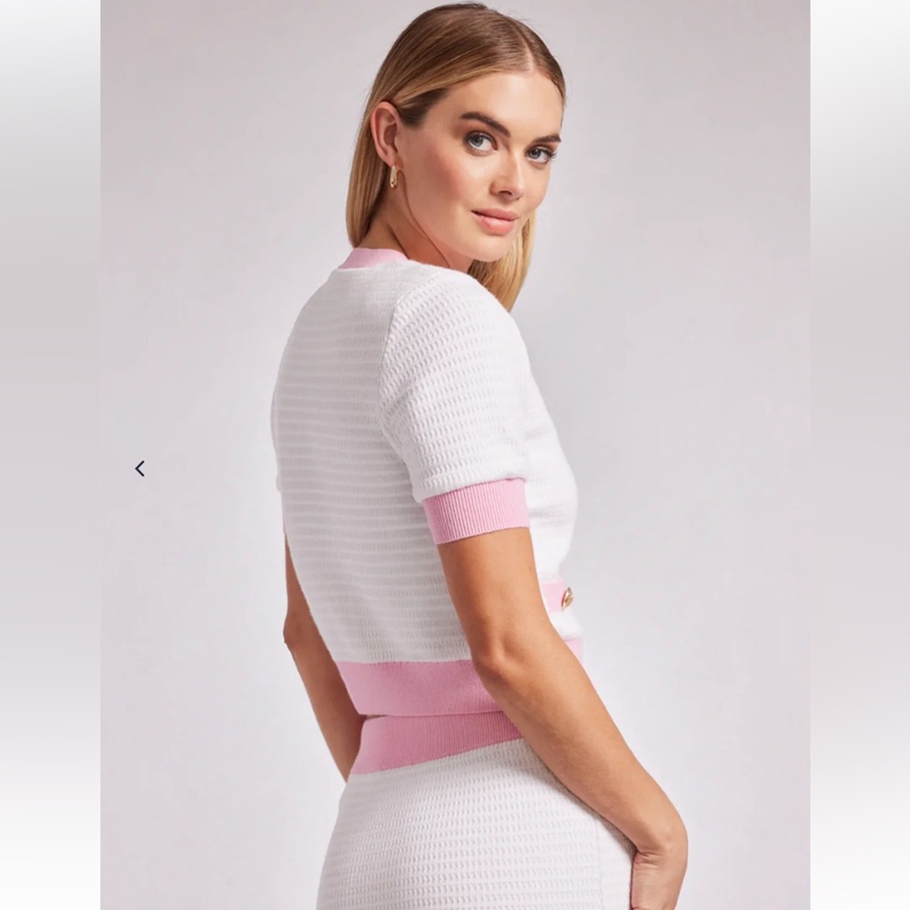 NWT Generation Love Skirt & Top set size large - white and pink - Picture 2 of 7
